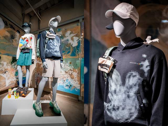 安踏0碳使命店携手时尚芭莎呈现“溯源与新生”可持续艺术快闪展(图5)