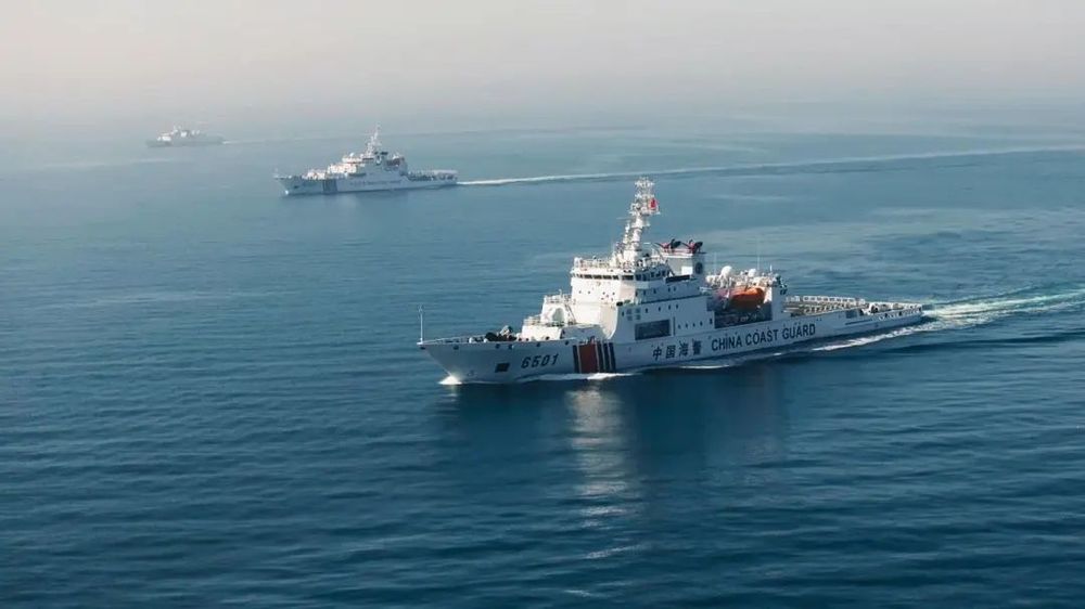 直击中国海警局北海分局联合执法训练(图1)