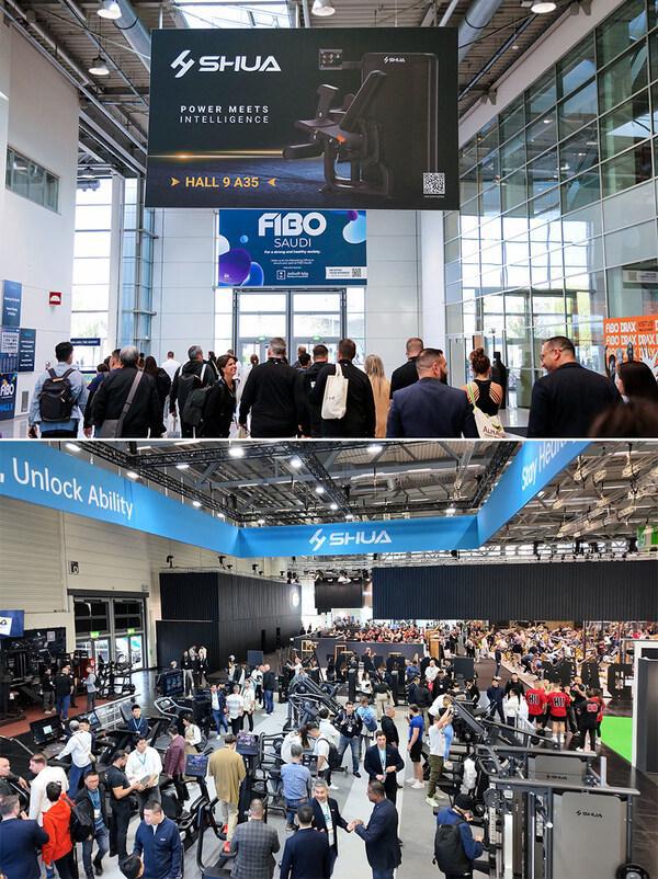 让世界看见中国智造实力：舒华体育震撼亮相德国FIBO2025(图2)