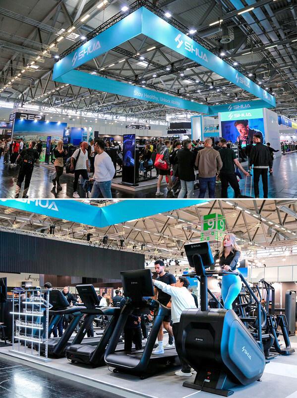 让世界看见中国智造实力：舒华体育震撼亮相德国FIBO2025(图3)
