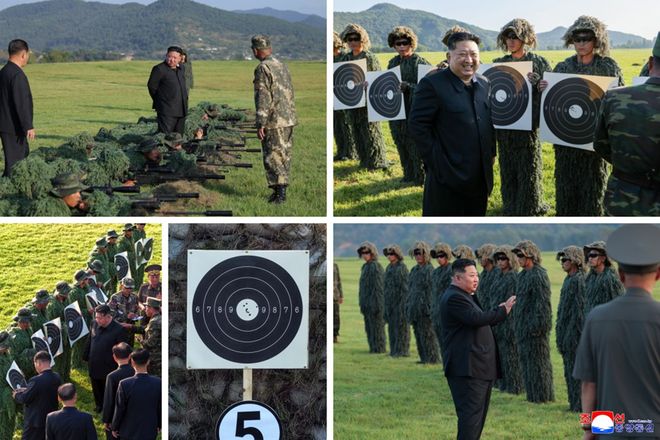 看完阅兵回来金正恩要给坦克“加棚”了？(图8)